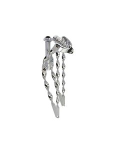 20 Lowrider Classic Flat Twisted Spring Fork 1 Inch Chrome.